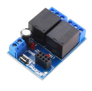 برد توسعه ماژول ESP8266 دو رله 5 ولت مخصوص هوشمند سازی ایرانیک