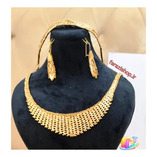 سرویس جلفا نیم دایره طرح طلا